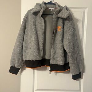 Gray Fleece Jacket